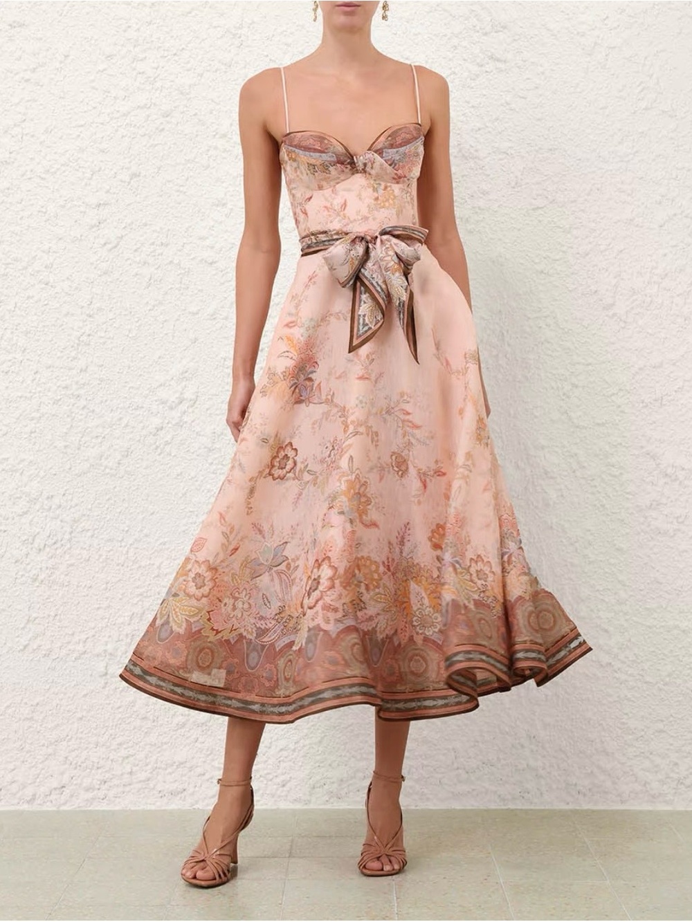 Zimmerman  Alchemy Structured MIDI Dress Size0 - Picture 7 of 7